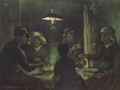 Vincent Van Gogh The Potato eaters (nn04) France oil painting art
